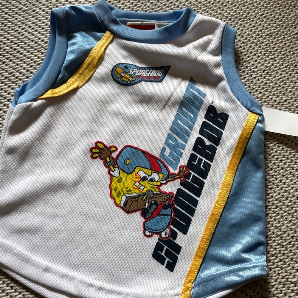 Tank Spongebob Squarepants boys new size 3T polyester sleeveless